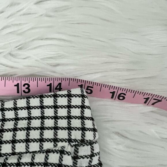 Rachel Zoe Black and White Check Pants Size 6 - Picture 6 of 8